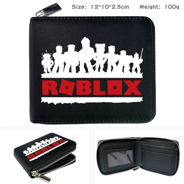 Новый продукт виртуальный мир молния PU кошелек монетка кукла ROBLOX игра пара складной кожаный кошелек