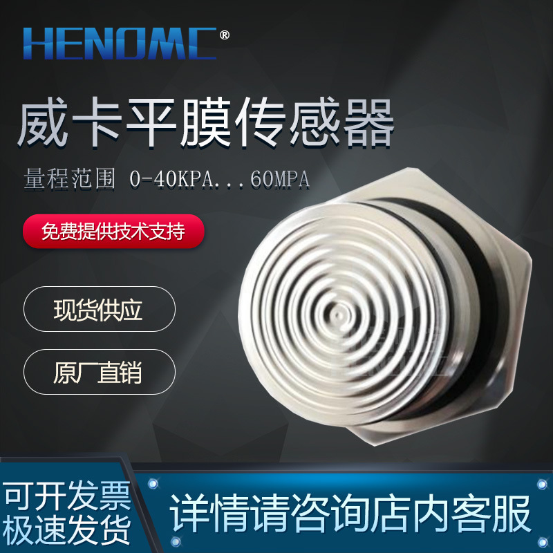 W series WIKA flat film sensor German standard flange flat film sensor L series threaded flat film sensor
