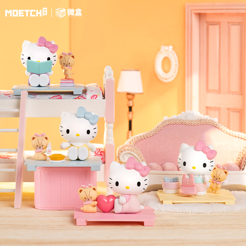 Куколка Hello Kitty Katie Sweetheart Playmade Series, милая пузо, Blind Desktop Swing Decoration, подарок на день рождения