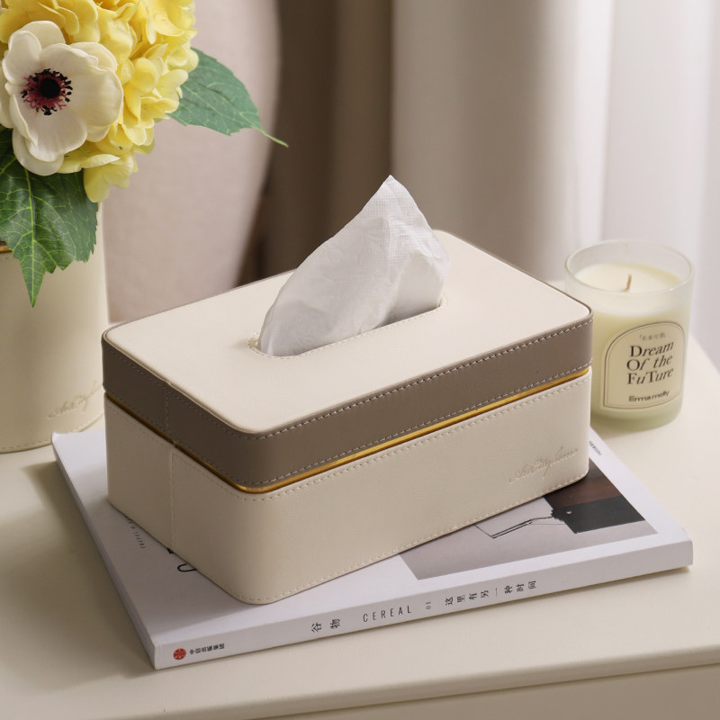 Upscale Spelled Paper Towels Box Light Lavish Living Room Bedroom Bunk Bed Head Cabinet Modern Advanced Sensuo Leather Crammy SOFT FIT SUIT-TAOBAO