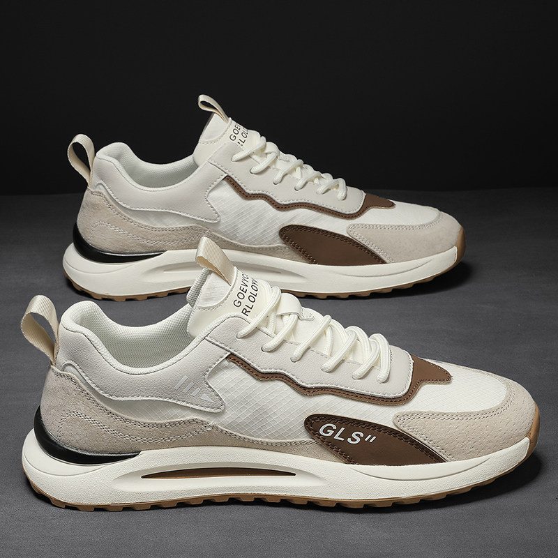 Summer breathable thin men's shoes 2022 new ice mesh casual sports shoes all-match dad Forrest Gump shoes