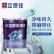 Environmental protection interior wall latex paint indoor home self-brush paint wall paint powder wall paint natural repair odorless color paint