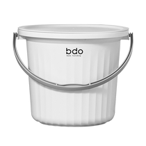 bdo bucket with lid household thickened portable bucket plastic basin student dormitory set can sit on the bath bucket plastic bucket