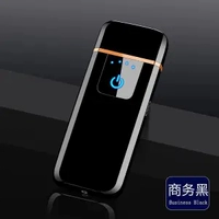 Бизнес черный вольфрамовый шелк