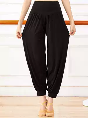 Dance pants bunch practice dance dance robe pants female teacher modern dance pants loose tie pants
