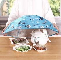  Winter household insulation vegetable cover large dust cover vegetable cover Kitchen foldable dining table food leftovers vegetable cover