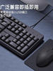 Business Office Keyboard and Mouse Set Wired Notebook Desktop Computer Office Gaming USB E-Sports Direct Sales