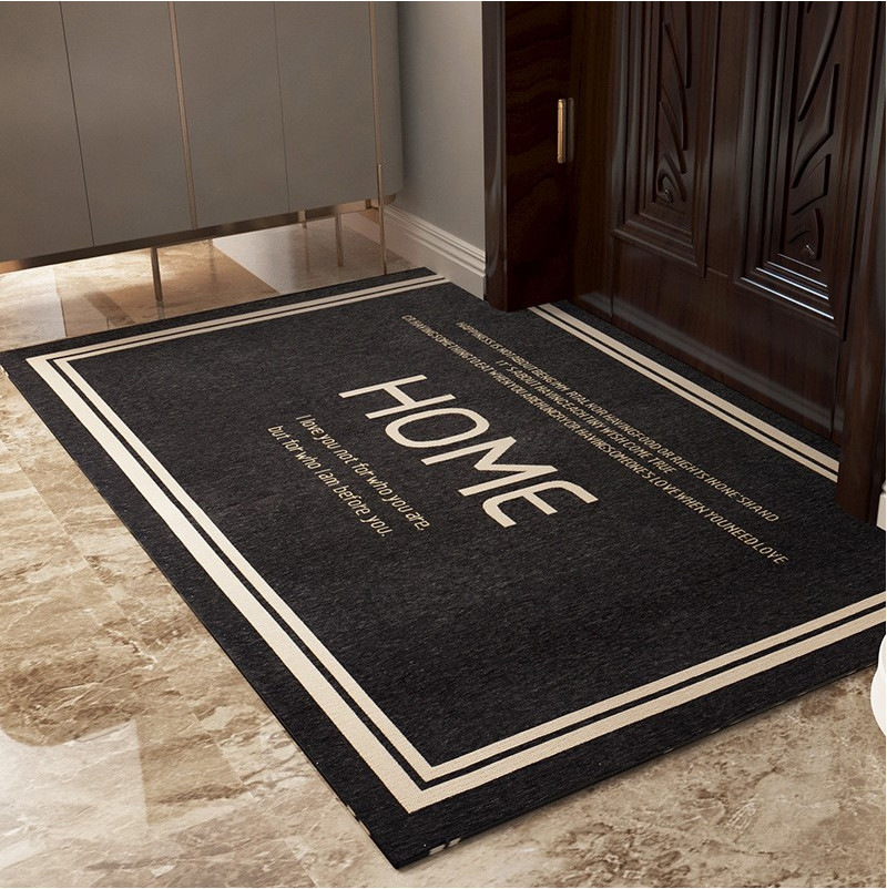 Light luxury door carpet door mat into the door floor mat into the door step foot pad home kitchen foot pad absorbs water and non-slip