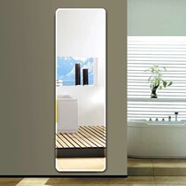 Full-body mirror clothing store patchwork mirror paste wall