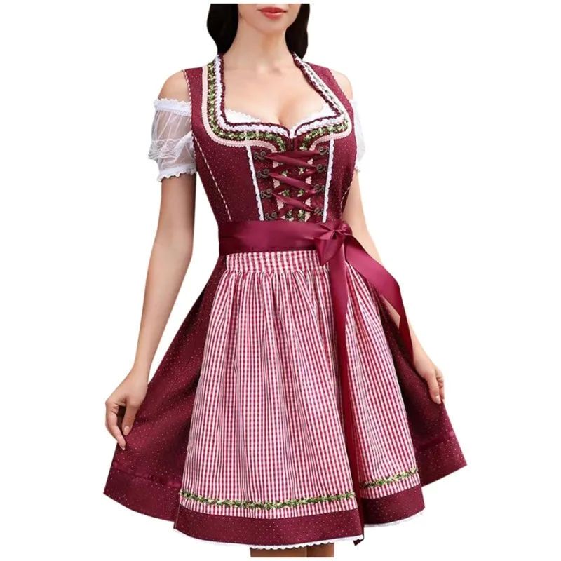 Beer Women Dirndl Dress Oktoberfest Costume Munich Bavaria Beer Women Dirndl Dress Oktoberfest Costume Munich Bavaria