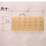 Шесть -римскую пряжку Brater Exted Buckle, расширенное белье для пряжки, задний крючок 3 ряда, 6 пряжки, три ряда, шесть пряжков