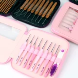 Набор инструментов, плетеный свитер ручной работы, сумка-органайзер, шерстяная сумка, шарф, крючок для вязания, полный комплект