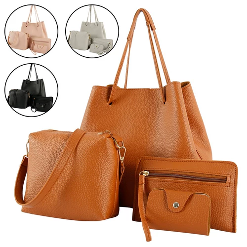 PCS Woman Bag Set Fanhion женский кошелек и сумочка