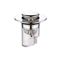 TOZ washbasin basin leaking plug basin spring core drain accessories push-type anti-return odor artifact