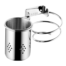 TOZ hair dryer storage rack without punching bathroom hair dryer rack bathroom wall-mounted hair dryer bracket storage