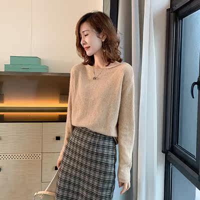 2020 blouses with its new female cashmere cashmere cardiovert European Station Euro-stock Autumn Loose Minimis 100 hitch