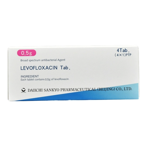 可乐必妥 ТАБЛИЦА ЛЕВОФЛАКАцин 0,5 г*4 Таблетки/Коробка сотовой ткани Воспалительные тазовые таза воспалительные заболевания простатит.
