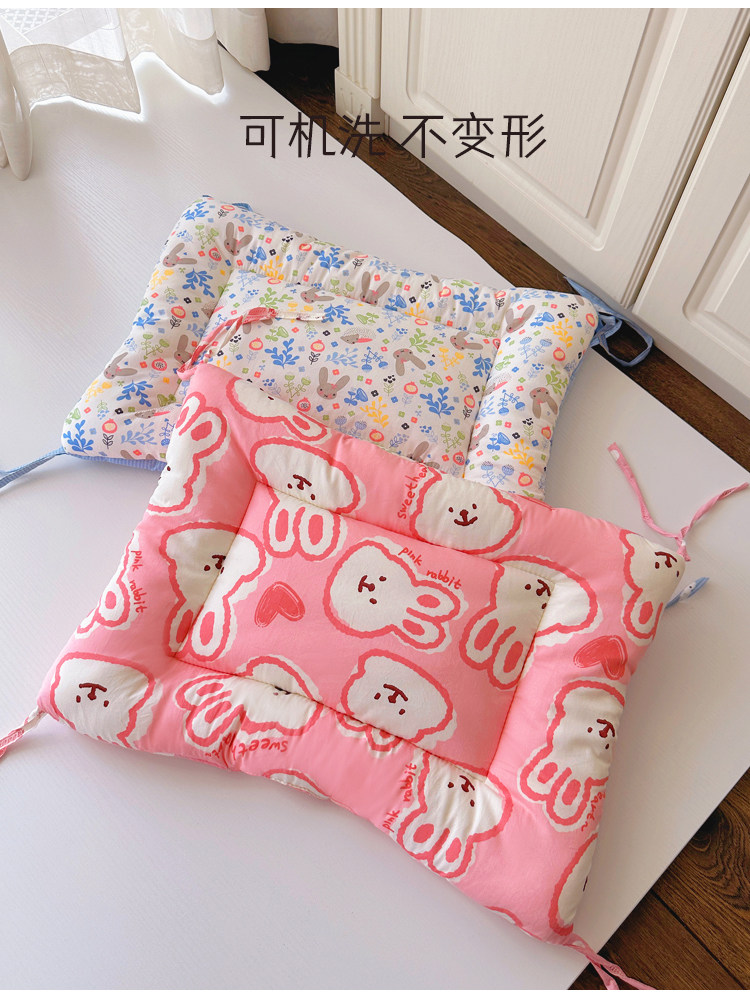 Мат 可固定纯棉狗垫子睡觉用狗窝四季通用宠物床垫狗狗睡垫狗笼猫笼垫 Yan Kee