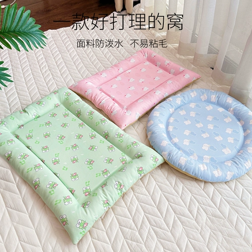 Подушка для собак, спящая с собачьим гнездом, собака -спящая собака спящая подушка четыре сезона Универсальный домашний водонепроницаемый можно разобрать в кошачьей подушечке лето