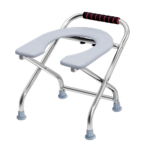 Pregnant womens toilet the elderlys mobile toilet squat toilet stainless steel toilet stool home portable squatting artifact potty