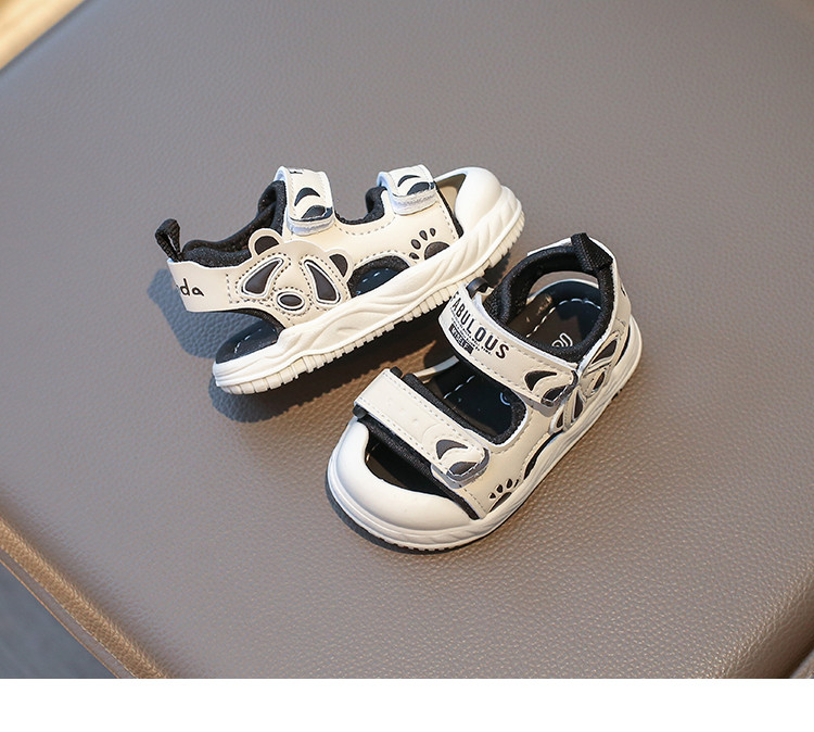 Baby Boy Sandals Summer New Style 0-1-2 Years Old 3-Year-Old Infant Soft-Soled Walking Shoes Children's Closed-Toe Non-Slip Beach Shoes Trendy — 17