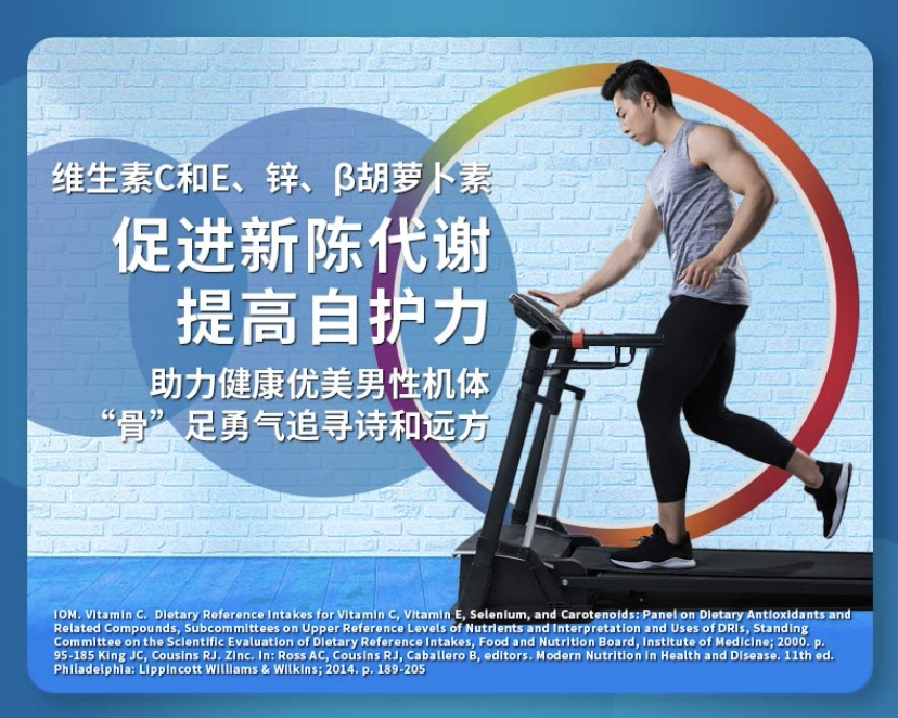 美国版 善存 男士复合维生素片 200粒/瓶 补充31种营养素 图6