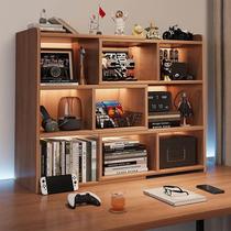 Simple bookshelf shelves Landing Living Room Wall Side Multilayer Cupboards Domestic Bedroom Storage Cabinet Stratix Bookcase