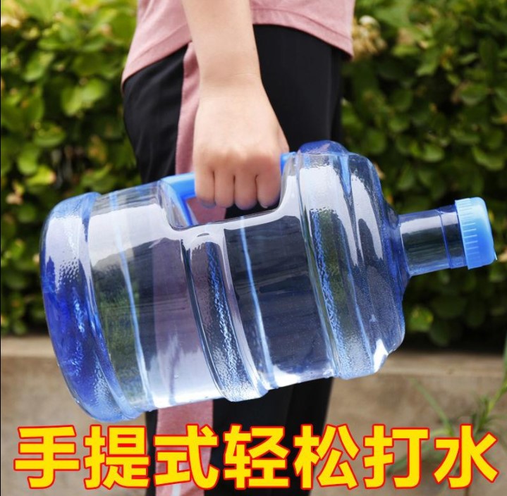 Water dispenser barrel pure water barrel added water home with lid 18 9 liter large tap water pc mineral water barrel empty barrel