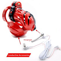3D Design Male Electric Chastity DeviceCorona Cock Cage 3