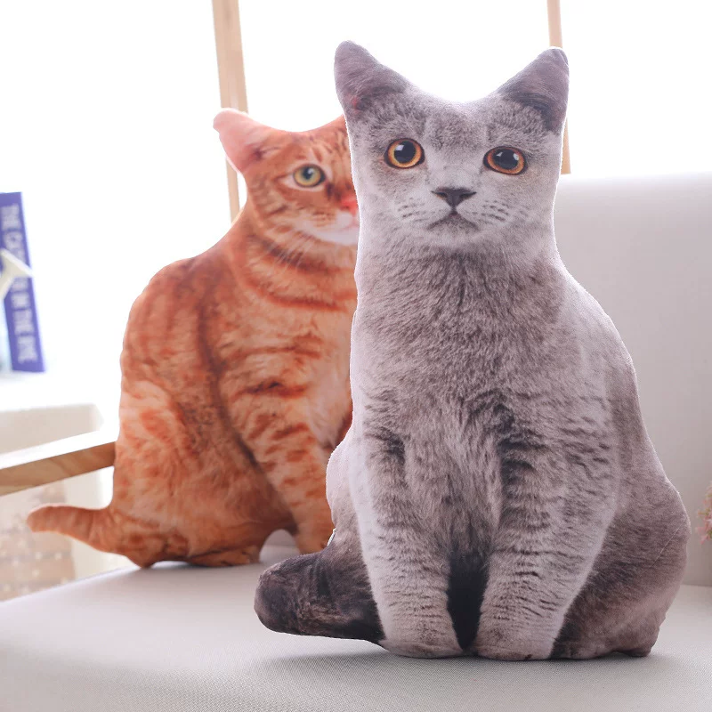 [Tmall] Новый 50 см плюшевые игрушка милое выражение моделирование кошка P