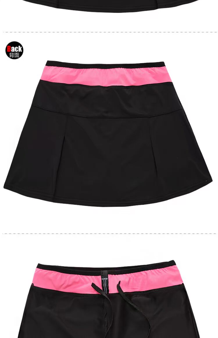 Fine Dida mùa hè váy thể thao giản dị ba điểm buộc váy cầu lông dài một nửa váy tennis cỡ lớn chạy quần áo khoác the thao nữ adidas
