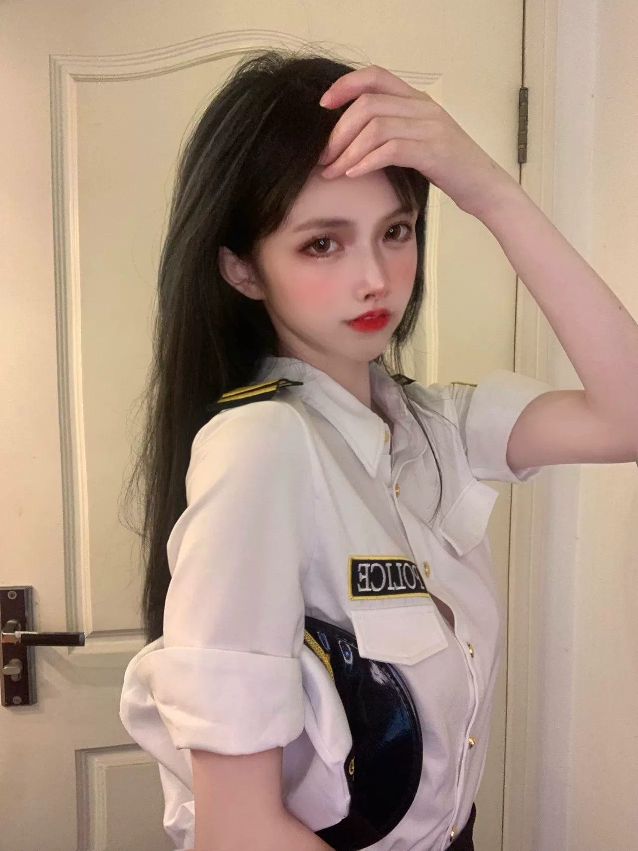 Sexy uniform, set, internet celebrity, cosplay