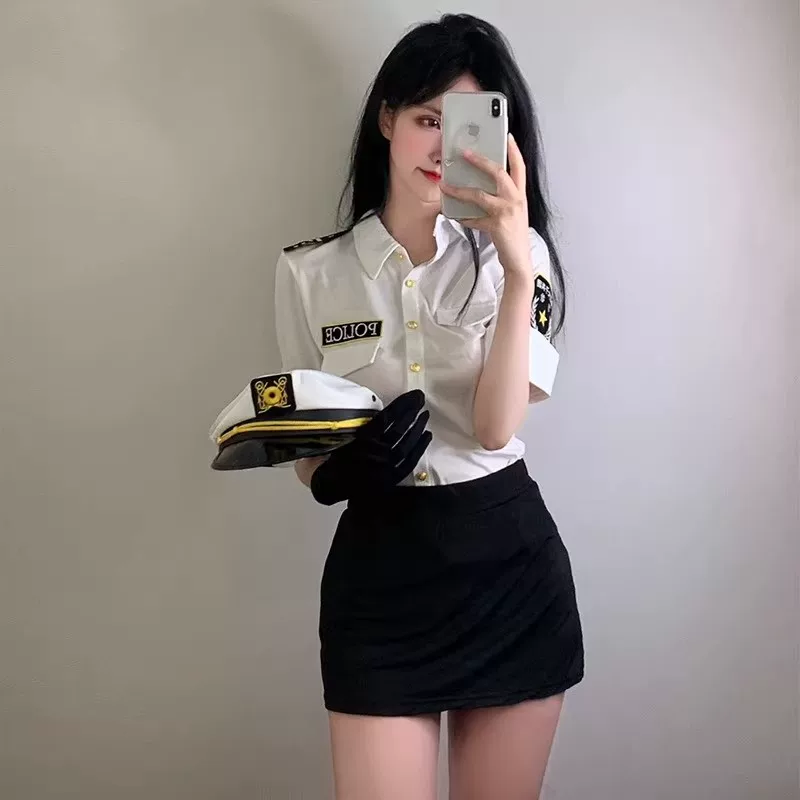 Sexy uniform, set, internet celebrity, cosplay