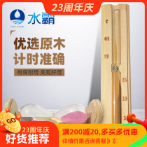 Biyi dry steam room wooden timer swimming pool sauna equipment sauna hourglass timer sauna room accessories