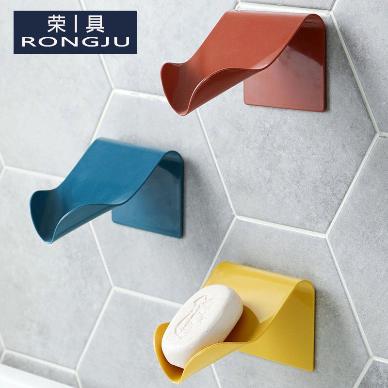 Personality Creative Soap Rack Makeup Room Drain Soap Box Home Soap Box New Nordic Style Bathroom Soap