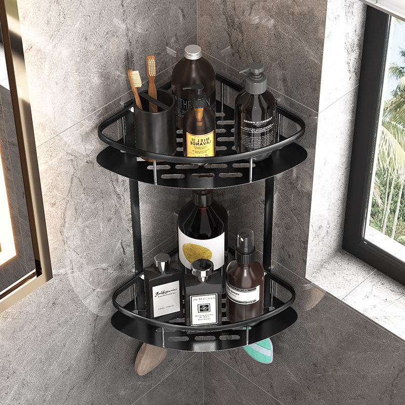 Bathroom Shelve Toilet Washroom Wash Terrace Wall Triangle Containing Bath-free wall-mounted Wall-mounted Dressing Room