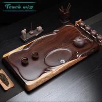 Whole Black Sandalwood Tea Tray Solid Wood Tea Tray Living Room Home Utilita Tea Furniture Suit Office Tea Sea Food Grade Special