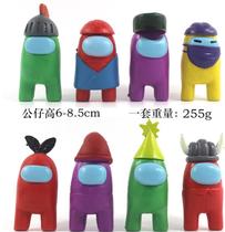 Space Wolves People Kill Toys Full Set Children New Soft Glue Paparazzi big number Ornament Cute Doll Personality