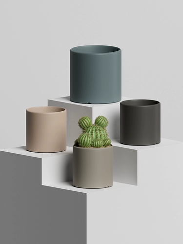 Керамический большой креативный цветочный горшок для гостиной, популярно в интернете, простой и элегантный дизайн, орхидея