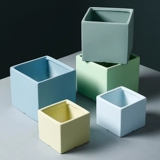 多肉花盆托盘底托肉肉植物北欧木制绿植接水托圆形四方形