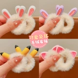 Детская милая безвредная резинка для волос, аксессуар для волос, не повреждает волосы