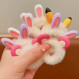 Детская милая безвредная резинка для волос, аксессуар для волос, не повреждает волосы