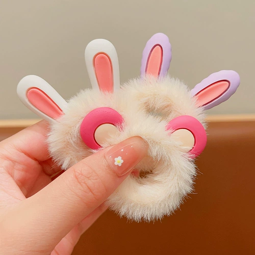 Детская милая безвредная резинка для волос, аксессуар для волос, не повреждает волосы