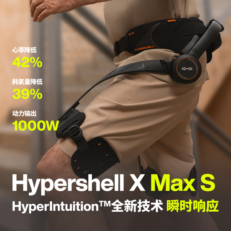[Same Model as Luo Yonghao] Hypershell Max S Extreme Shell Ai Exoskeleton Powered Walking Aid for Hiking and Trekking