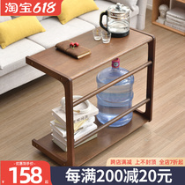 Sofa side a few c type bedside table small solid wood edge a few movable small table small tea table mini square a few corners a few