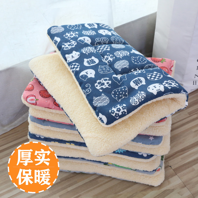 Pet Supplies Double-sided Plus Suede Cushions All Season Universal Cat Pooch Dogs Winters Warm Big Mini Dogs free of tear