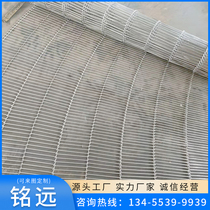 Stainless steel B-type mesh belt high temperature food assembly line conveyor belt customized reflow welding one-line transmission chain