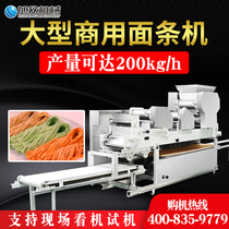 Full automatic intelligent large production line stainless imitation handmade hanging surface machine wet noodle machine for the commercial fully automatic intelligent large production line of the Xudong noodles machine