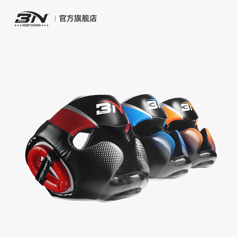 BN Boxing Helmet Totally Enclosed Guard Beats Taekwondo's Face Scattered Taekwondo Young Adults Training for Adults-Taobao