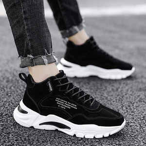 春季棉鞋高帮鞋韩版潮流轻便运动休闲鞋